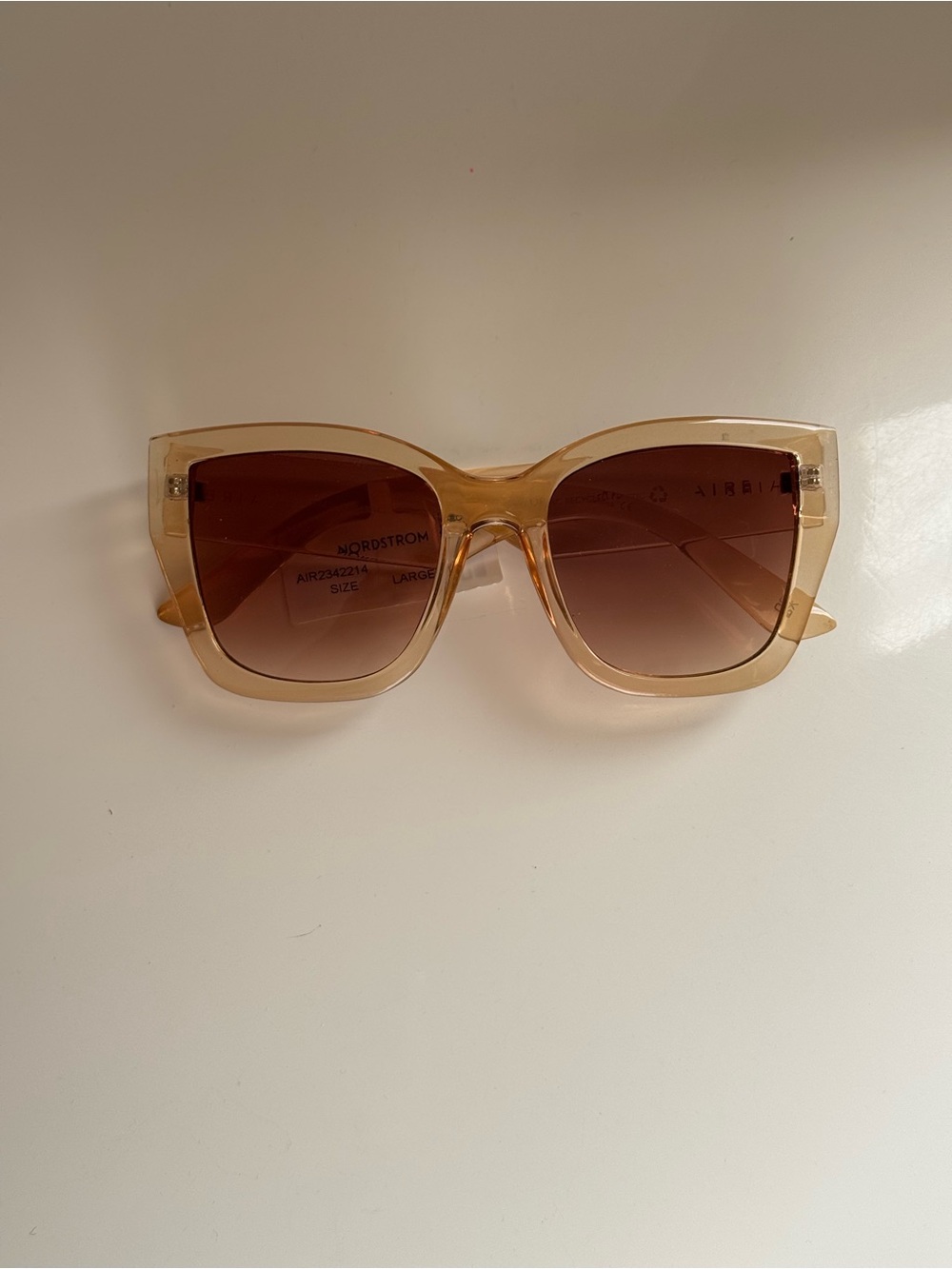 Nordstrom Women’s Oversized Square Sunglasses in Light Brown